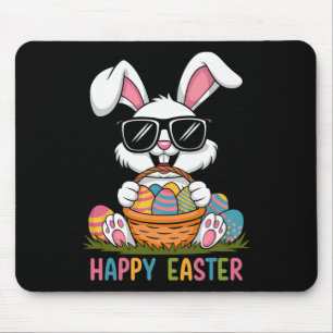 Easter Boys Girls Kids Toddler Bunny Rabbit Easter Mouse Pad