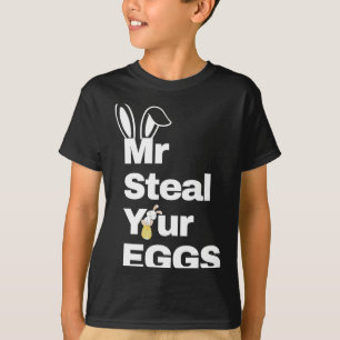 Easter Boys Toddlers Mr Steal Your Eggs Funny T Sh T-Shirt