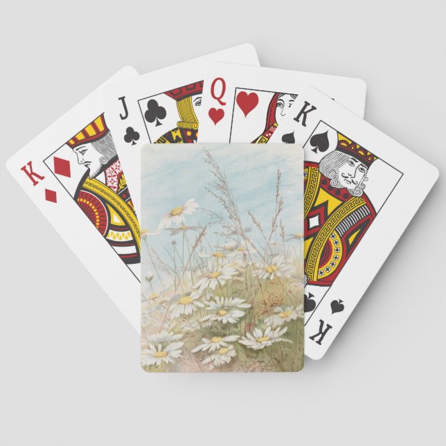 "Easter Brings the Budding Spring"  Playing Cards (Back)