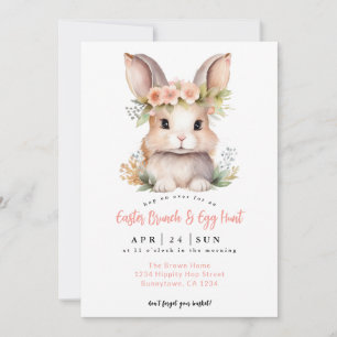 Easter Brunch and Egg Hunt  Invitation
