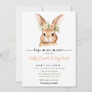 Easter Brunch and Egg Hunt  Invitation