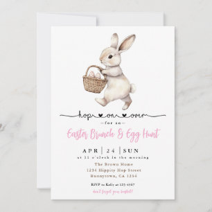 Easter Brunch and Egg Hunt  Invitation