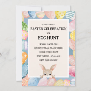 Easter Brunch & Egg Hunt Invitation
