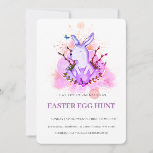 Easter Brunch Egg Hunt Invitation