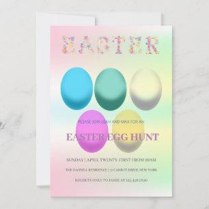 Easter Brunch Egg Hunt Invitation