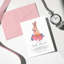 Easter Brunch & Egg Hunt | Wildflower Bunny