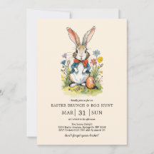 Easter Brunch & Egg Hunt | Wildflower Bunny