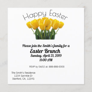 Easter Brunch Invitation