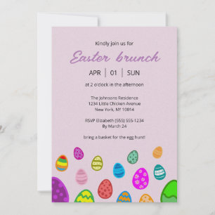 Easter Brunch Invitation