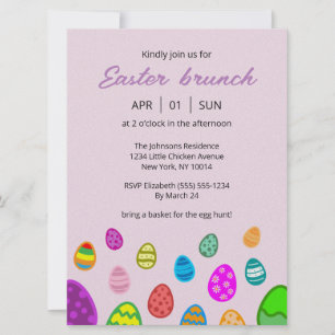 Easter Brunch Invitation