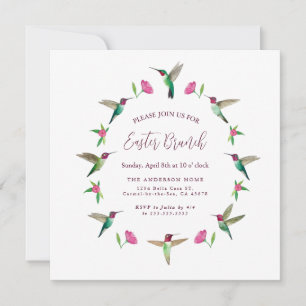 Easter Brunch Invitation Card
