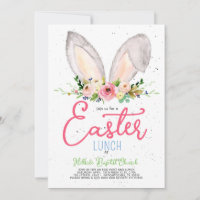 Easter Brunch invitation, Easter Lunch Invitation