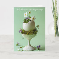Easter Brunch Invitation Floral Egg Spring Elegant