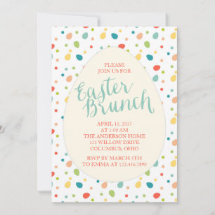 Easter Brunch Party Invitation