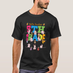 Easter Bunnies 5th Grade Pre-Teen gen Alpha Christ T-Shirt