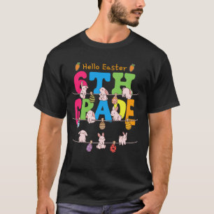 Easter Bunnies 6th Grade Pre-Teen gen Alpha Christ T-Shirt