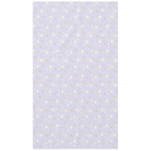 Easter Bunnies and Carrots Spring Lavender Tablecloth