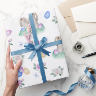Easter Bunnies And Eggs Wrapping Paper