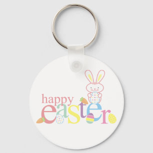 Easter Bunnies Keychain