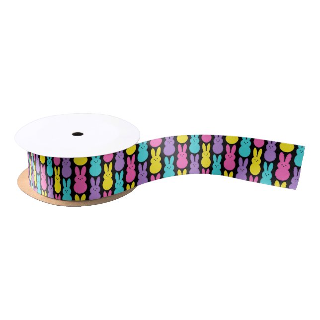 Easter Bunnies Ribbon Satin Ribbon (Spool)