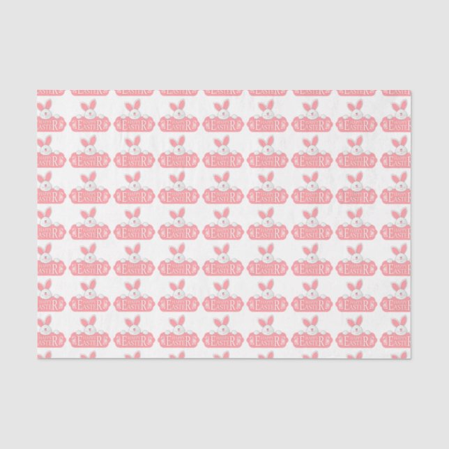 Easter Bunnies Tissue Paper (Front)