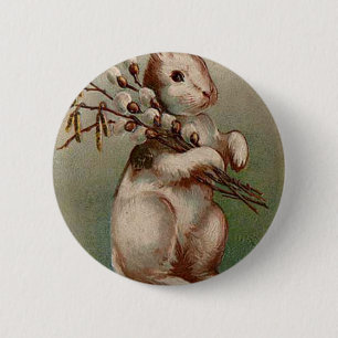 EASTER Bunny 2 Inch Round Button