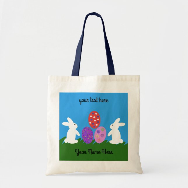 Easter Bunny #2 Tote Bag (Front)