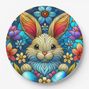 EASTER BUNNY 3D ~ Alcohol Inks ~ Paper Plate
