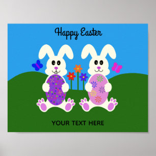 Easter Bunny #4 Poster