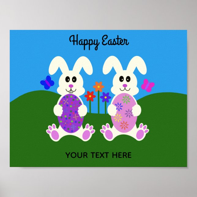 Easter Bunny #4 Poster (Front)