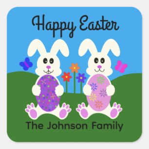 Easter Bunny #4 Stickers