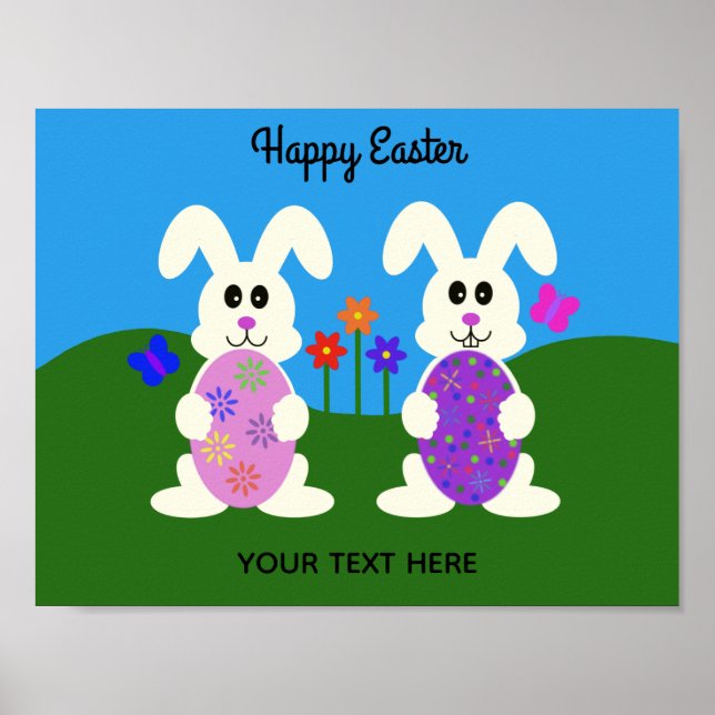 Easter Bunny #5 Poster (Front)