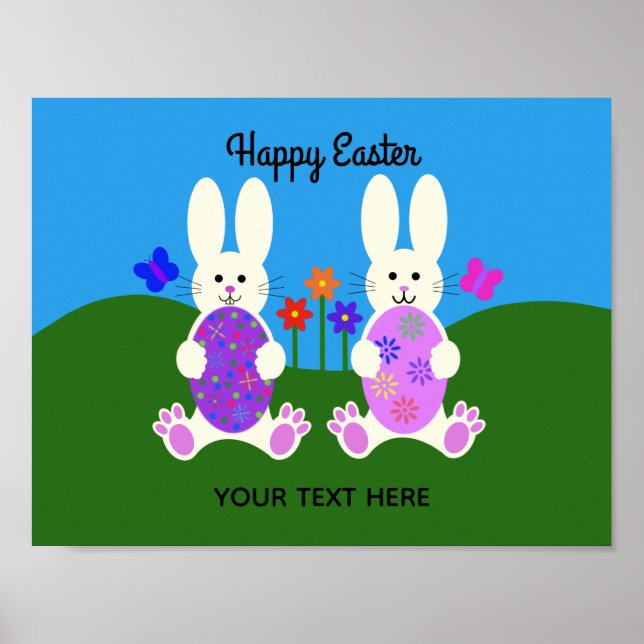Easter Bunny #6 Poster (Front)