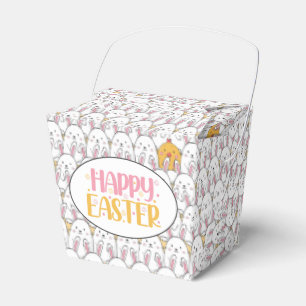 Easter Bunny and Baby Chicks Favor Box