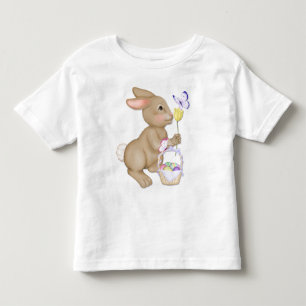 Easter Bunny and Basket Toddler T-shirt