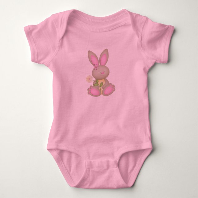 Easter Bunny Baby Bodysuit (Front)