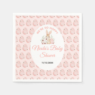 Easter Bunny Baby Shower Napkin