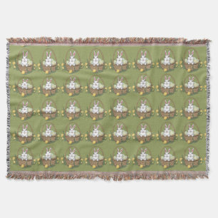 Easter Bunny Blanket Festive Easter Throw Blankets