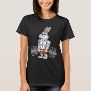 Easter Bunny Bodybuilding Gym Fitness Workout T Sh T-Shirt
