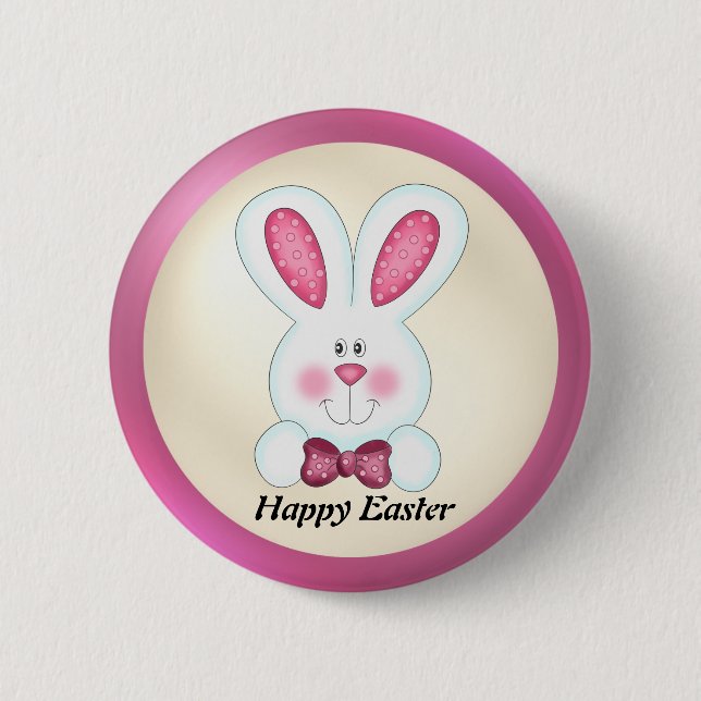 Easter Bunny Button (Front)