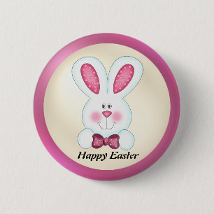 Easter Bunny Button