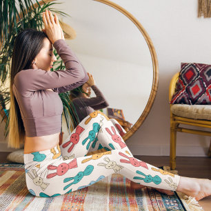 Easter Bunny Capri Leggings