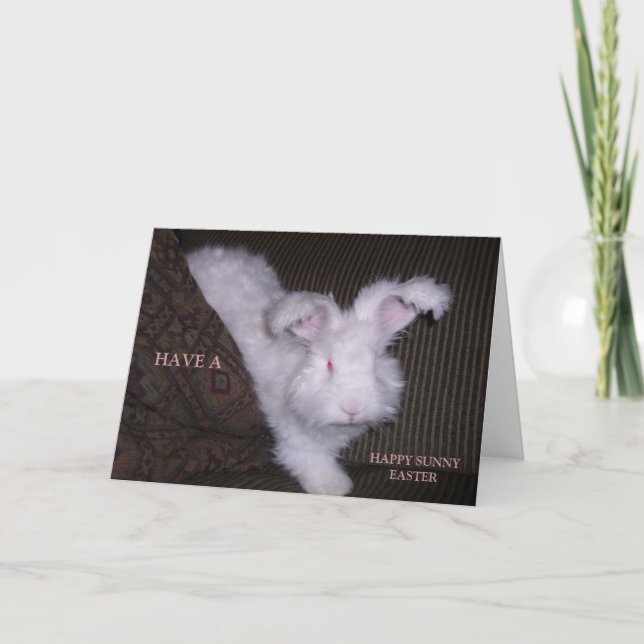 EASTER BUNNY CARD (Front)