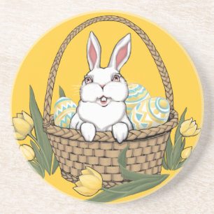 Easter Bunny Coasters Festive Easter Decorations