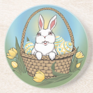 Easter Bunny Coasters Festive Easter Decorations