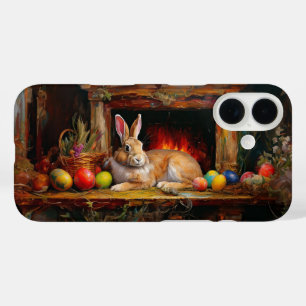 Easter Bunny Colourful Easter eggs  iPhone 16 Case