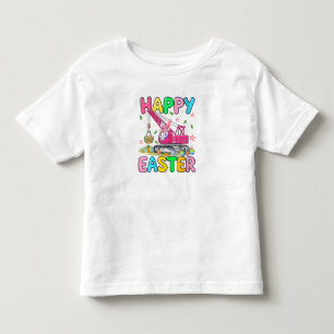 Easter Bunny Construction Fun Toddler T-shirt