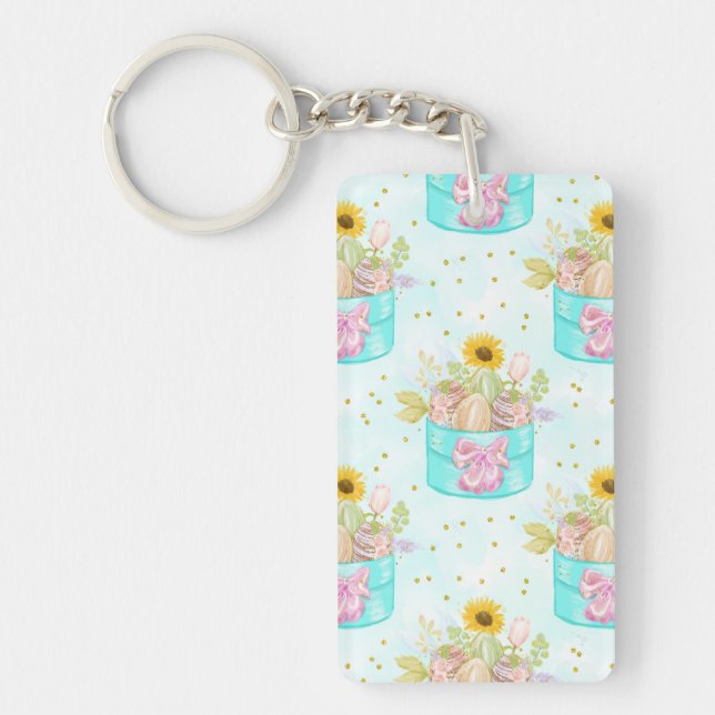 Easter Bunny Costume Keychain (Front)