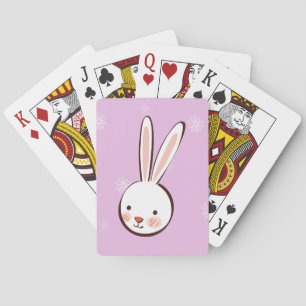 Easter Bunny Custom Playing Cards