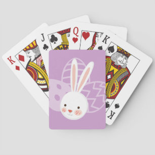 Easter Bunny Custom Playing Cards